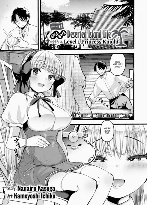 Laid-Back Deserted Island Life With a Level 1 Princess Knight - Episode 11 manga cover