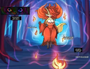[LoboValkiria] Delphox~ Desires as deep as the forest (Pokemon) manga cover