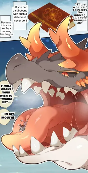 [imaat] Fire Dragon Vore [English/Japanese] manga cover
