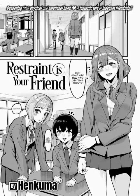 Restraint is Your Friend manga cover