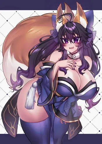 [osiimi] Nyarla do Tamamo cosplay manga cover