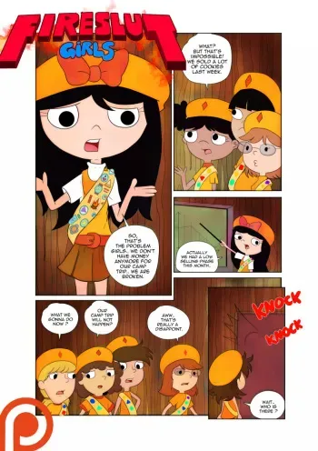 [LawyBunne] FireSlutGirls (Ongoing) (Phineas and Ferb) manga cover
