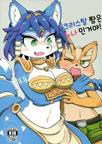 (Kemoket 8) [ZUNDAMORI (Moriguru)] Krystal-chan wa Onee-san Nano! | 크리스탈 짱은 누나인거야! (Star Fox) [Korean] manga cover