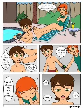 [Garabatoz] Ben Summer (Ben 10) manga cover