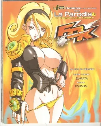 [Parodias 3X] FOK Maxiboobs Impact (King of Fighters) [Spanish] manga cover