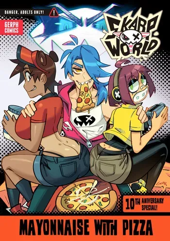 [Gerph] Skarp World: Mayonnaise with Pizza (10th Anniversary Special) manga cover