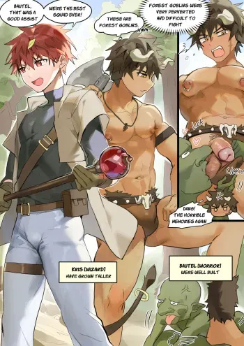 Artist Takk: Kris And Bautel: Trapped In A Goblin Cave manga cover
