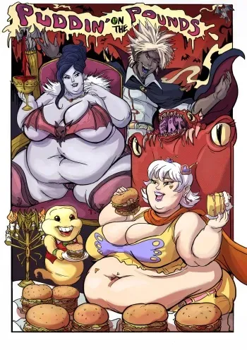 Puddin' on the pounds (Español) manga cover