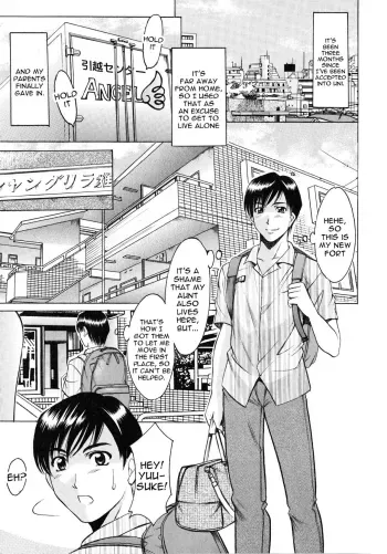 Yuuwaku no Toshiue Apartment Ch.1 manga cover