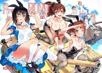 [Norinko] Pre-BURN (Girls und Panzer) [Digital] manga cover