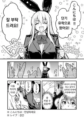 [LeftHand] Ryuugaku Saki de Netsuretsu Kangei Sarechau Boukensha-chan | 유학 간 곳에서 뜨겁게 환영받는 모험가짱 manga cover