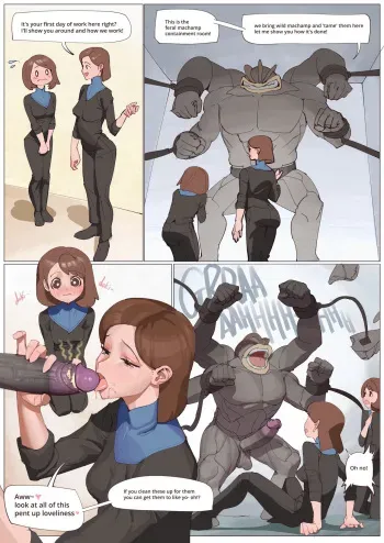 [wjs07] Machamp Delivery Lady (Pokemon) [English] manga cover