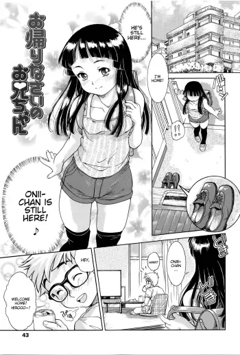 Okaerinasai no Onii-chan manga cover