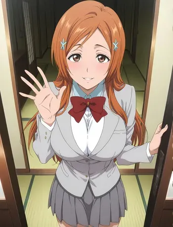 Inoue Orihime-Bleach (6) [AI Generated] manga cover
