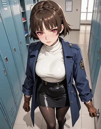 [Sunny/Ahn Dang] Makoto Niijima [AI Generated] manga cover