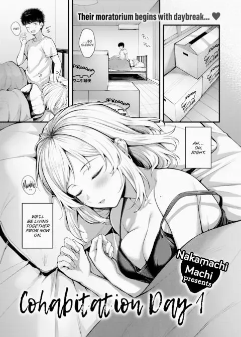 Cohabitation Day 1 manga cover