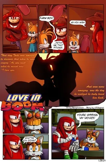 [Nearphotison] Love In Boom (Sonic Boom) (Ongoing) manga cover
