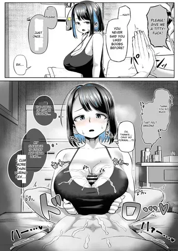 [Moriya (Tenkomori)] This is the story of how she came to love titjobs! manga cover