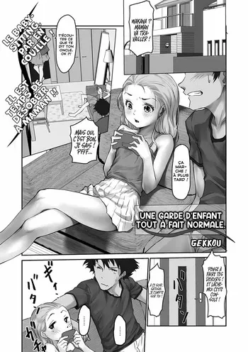 [Gekkou] Itsumo no Orusuban | Une garde d’enfant tout à fait normale (Digital Puni Pedo! Vol.27) [French] [CFF] [Decensored] manga cover