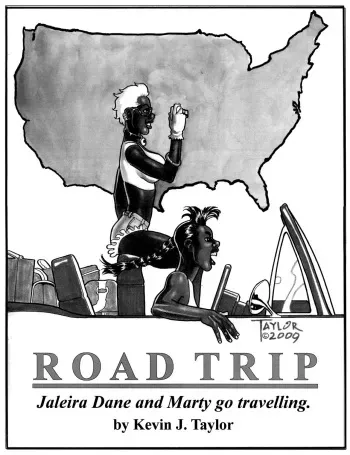 Road Trip, Jaleira Dane & Marty Go Travelling manga cover