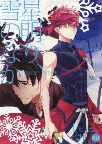 (SPARK12) [Fukagawa (Tsuzurao Kaya)] Tsukiakari, Yuki no Naka (Fate/kaleid liner Prisma Illya) manga cover