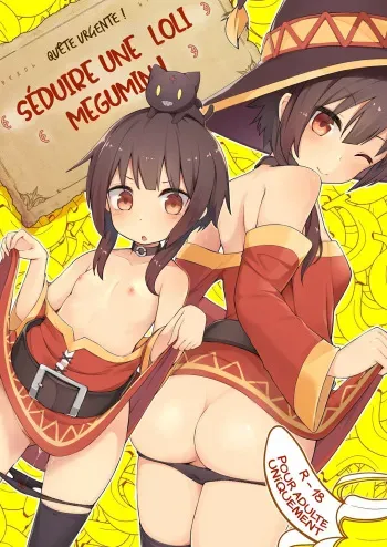 [Jajujo (Jovejun.)] [Kinkyuu Quest] Lolikko Megumin o Kouryaku Seyo! | [Quête urgente !] Séduire une loli Megumin ! (Kono Subarashii Sekai ni Syukufuku o!) [French] [CFF] [Les Poroïniens] [Digital] manga cover
