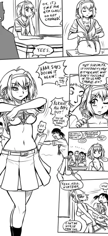[spidu] Haruhi bukkake (The Melancholy of Haruhi Suzumiya) manga cover