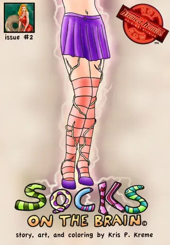 [Kris P. Kreme] Kremed Komics #2: Socks on the Brain manga cover
