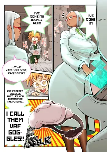 VRF Goggle to Hakase & Joshu | VRF Goggles with the Professor & Assistant manga cover
