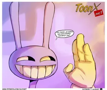 [ALOI] Pomni got Confused (The Amazing Digital Circus) (Spanish) [kalock & ToonX] manga cover