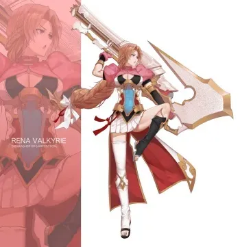 [Dishwasher1910] Rena Valkerie manga cover