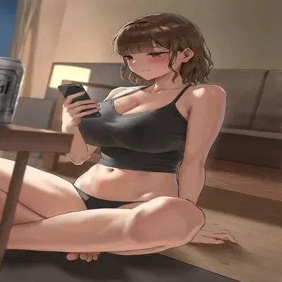 The Swimming Club Coach Masturbating By Herself [Original] manga cover