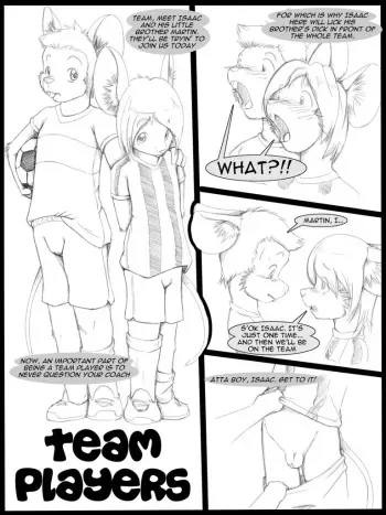 [Edis Krad] Team players manga cover