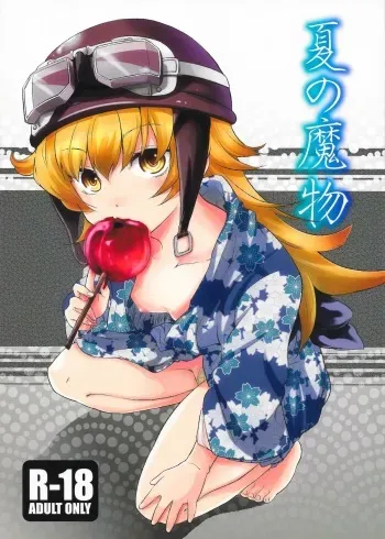 (C78) [Takemoto Seisaku Iinkai (Chakayama Tokoroten)] Natsu no Mamono (Bakemonogatari) manga cover