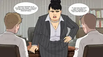 [HellOnEarthIII] Headmistress Tokugawa manga cover