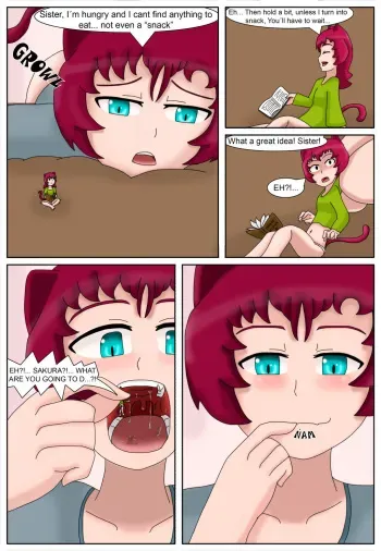 [tsukai91] Hermanas Neko: Be my snack manga cover