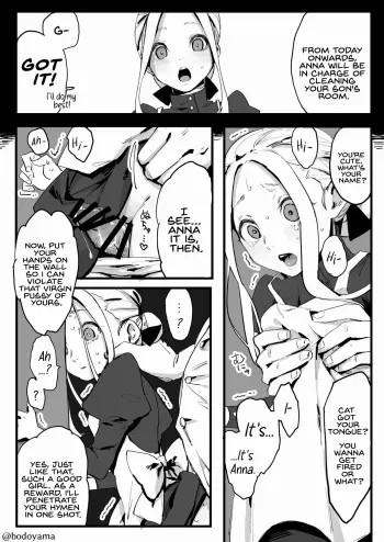 Yatoinushi no Musuko ni Sukihoudai sarete shimau Maid-chan manga cover