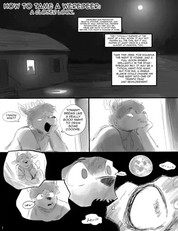[the-minuscule-task] How to Tame a Weredeer: A Closer Look manga cover