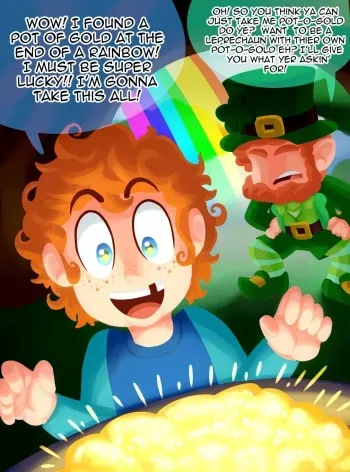 [LinkLink] A Leprechaun's Pot-O-Gold manga cover