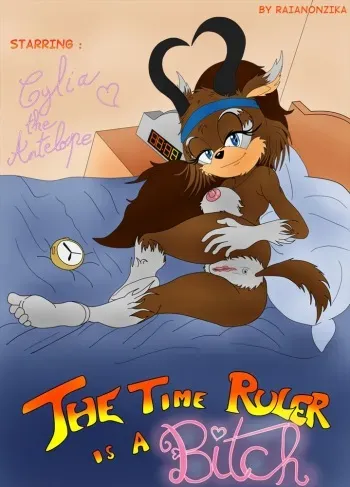 [RaianOnzika (ZerbukII, Cylia-The-Antelope)] The Time Ruler is a Bitch (Sonic the Hedgehog) manga cover