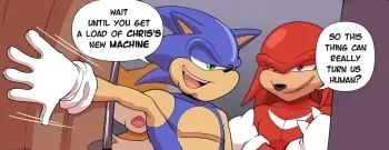 [Loonyjams] Human (Sonic the Hedgehog) manga cover