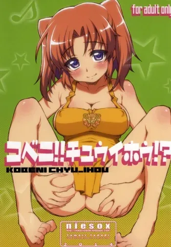 (SC64) [niesox (Tamori Tadaji)] Kobeni!! Chyu_Ihou!? (Mikakunin de Shinkoukei) manga cover