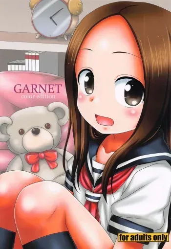 (C102) [HEARTS & CRUSTS (Nanana Nana)] GARNET color edition (Karakai Jouzu no Takagi-san) [English] manga cover