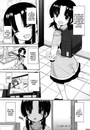 Ore wa Imouto ga suki | I Like My Sister manga cover