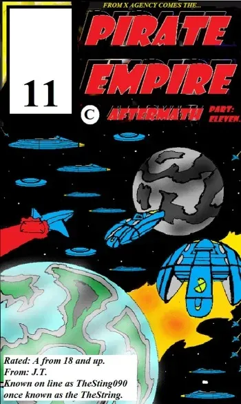 THE PIRATE EMPIRE AFTERMATH Book three. manga cover
