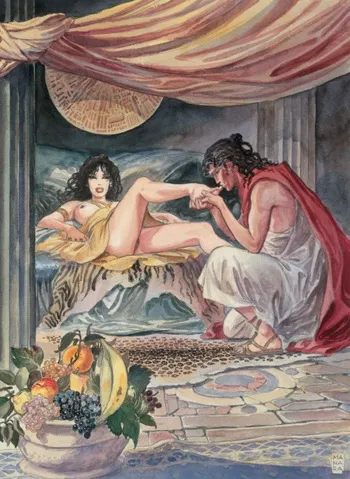 Milo Manara] Portfolio Aphrodite manga cover