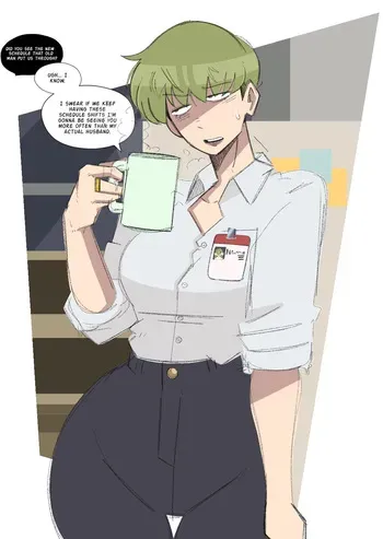 [various] I am Ringo Midori's Work Husband (OCs by C00MBRAIN) manga cover