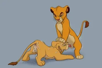 [TheSuperProfessor] Nala VS. the Boys (The Lion King) manga cover