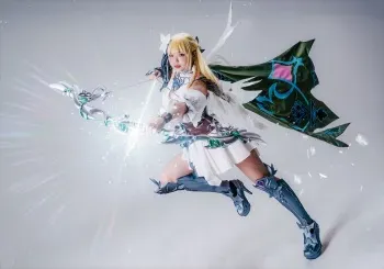 Lost Ark cosplay manga cover