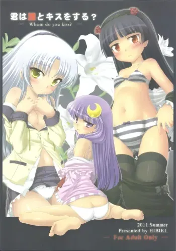 (C80) [Hibiki (Igan Seijin)] Kimi wa Dare to Kiss wo Suru? (Various) manga cover